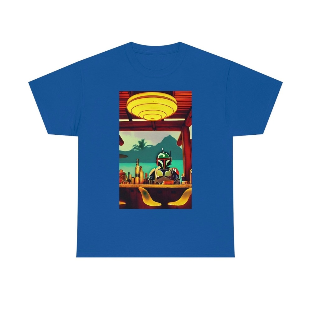 Boba Fett At The Tiki Bar - Star Wars Tiki Shirt  Unisex